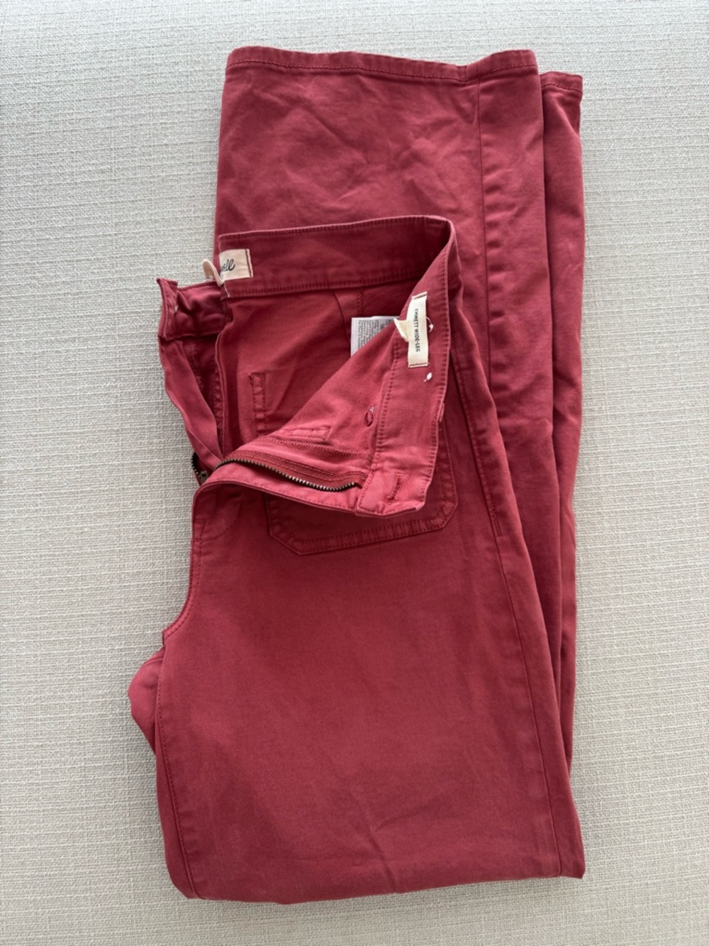 Madewell emmett wide leg pants